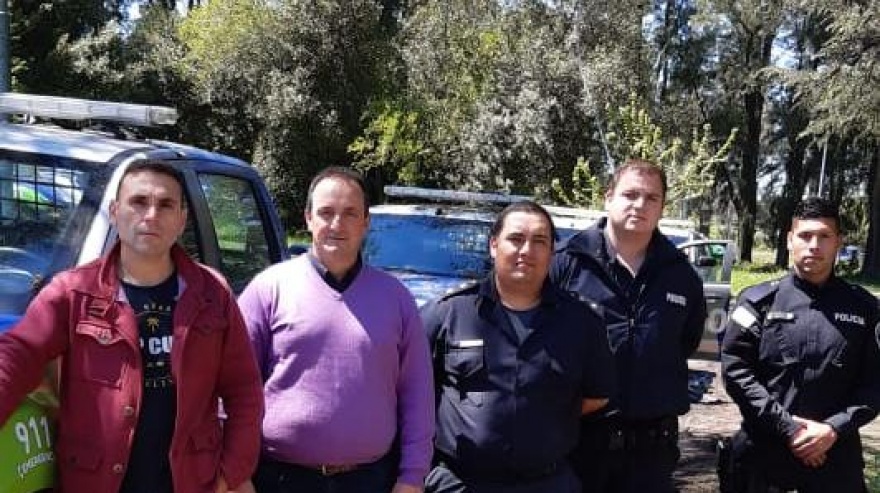 25 de Mayo recibió patrulleros gestionados por Ralinqueo