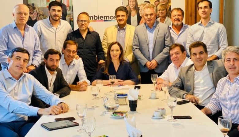 María Eugenia Vidal se reunió con intendentes de Juntos por el Cambio que ganaron en las elecciones