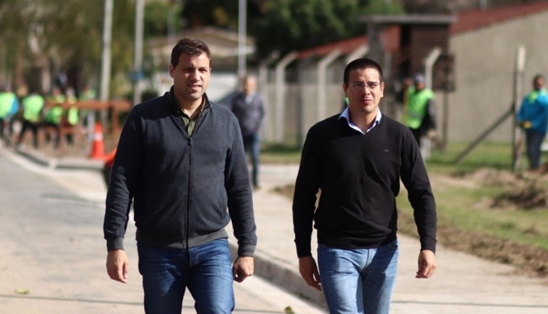 Juan Pablo de Jesús y Cristian Cardozo supervisaron obras en La Costa