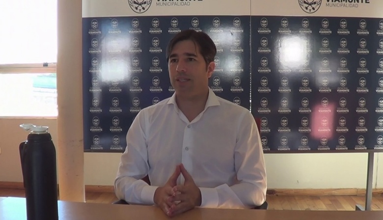 Franco Flexas celebró las obras fueron realizadas en General Viamonte