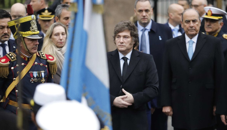 Milei evitó saludar a Jorge Macri y a Villarruel en su ingreso al Tedeum en la Catedral