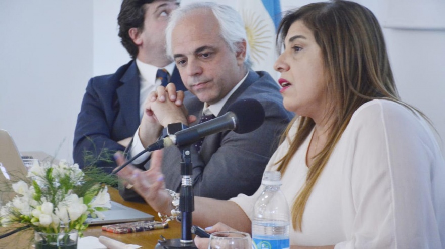 Sandra París brindó una charla sobre la reforma judicial que lleva adelante la gobernadora María Eugenia Vidal