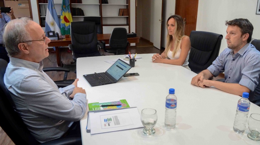 Malena Galmarini se reunió con Gollán y Raverta