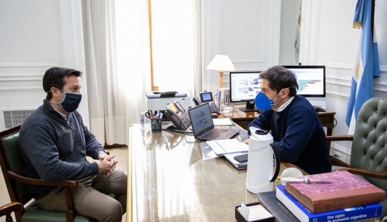 Kicillof y Rojas analizaron el mapa epidemiológico de Necochea