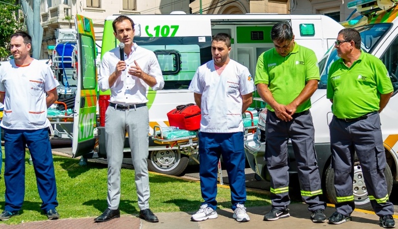 Pablo Petrecca presentó el SAME en Junín