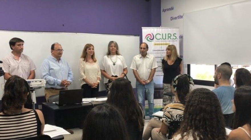 Salomón participó del inicio del ciclo lectivo del CURS