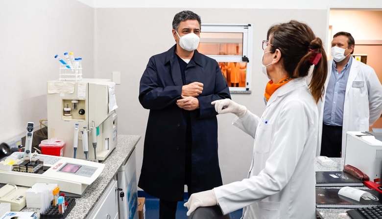 En Vicente López inauguraron un nuevo laboratorio en la Maternidad Santa Rosa