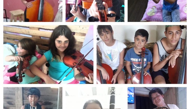 La Orquesta Escuela de Berisso renueva sus instrumentos con el apoyo de EDELAP