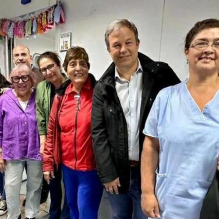 Cascallares celebró la inauguración del nuevo Vacunatorio “Hilda Granotti” en Longchamps