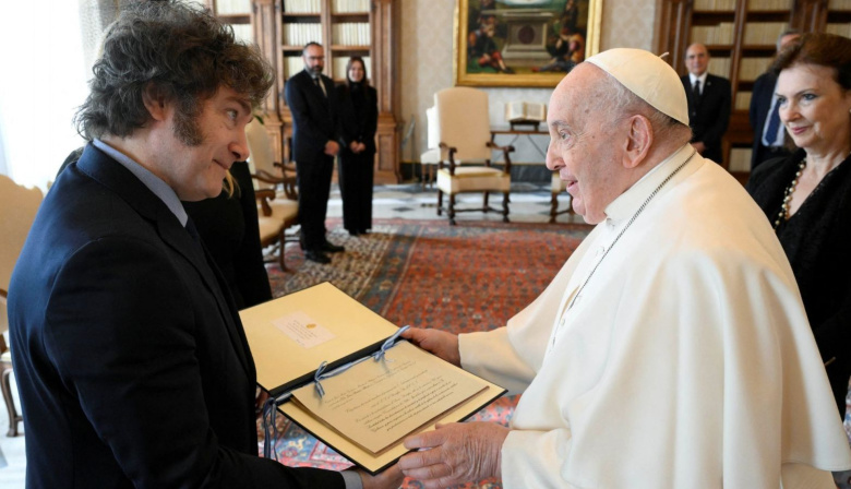 El Papa Francisco y su relación con Javier Milei