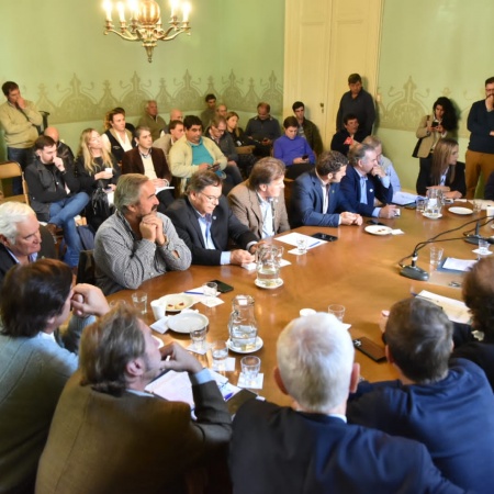 Legisladores se reunieron con representantes de la Mesa de Enlace de Entidades Agropecuarias bonaerense
