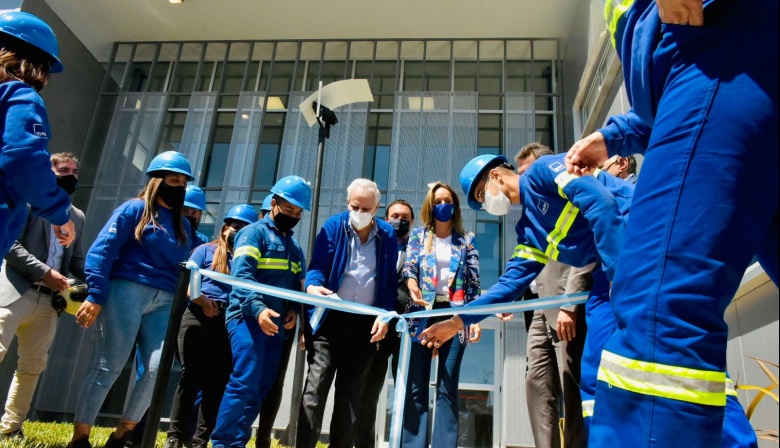 Se inauguró una nueva base operativa de pozos de agua de AySA en Florencio Varela