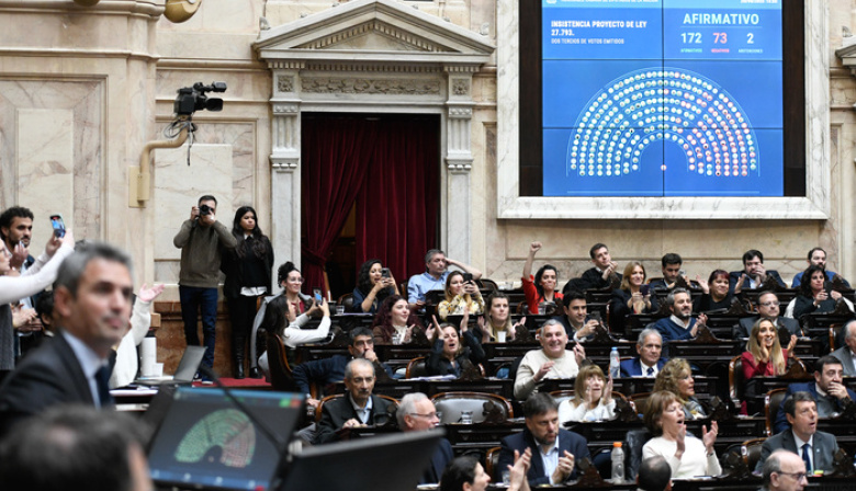 Doble revés para Milei: Diputados rechazaron los vetos a las universidades y al Garrahan