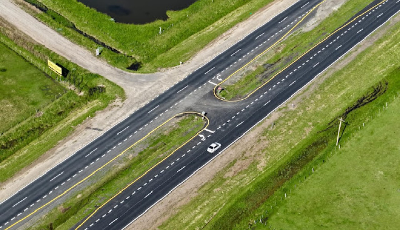 Concluyen las obras en la Ruta 63 para fortalecer la conectividad y el turismo hacia la Costa Atlántica
