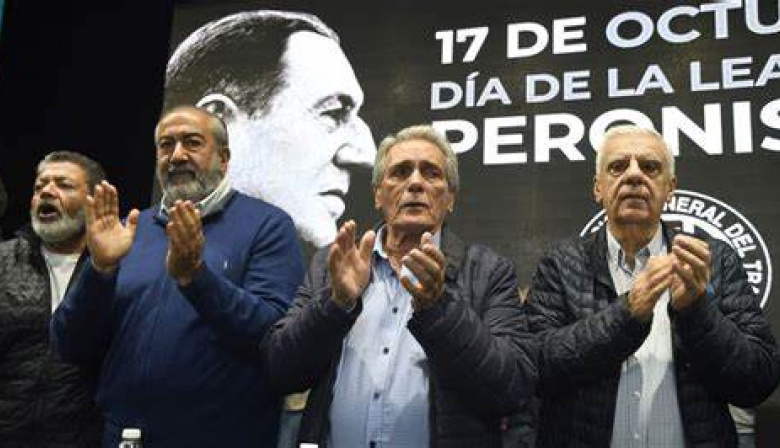 La CGT conmemoró el 17 de Octubre y advirtió: "La primera reforma laboral tiene que ser bajar la jornada"