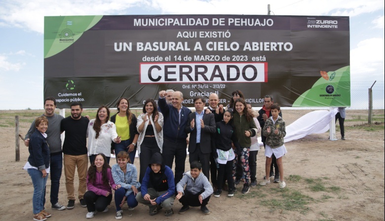 Kicillof en la inauguración del Complejo Ambiental de Pehuajó: "Donde antes había basura hoy es economía"