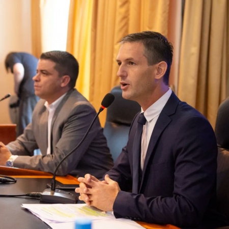 Mantegazza abrió las sesiones del Concejo Deliberante y apuntó al freno de la obra pública