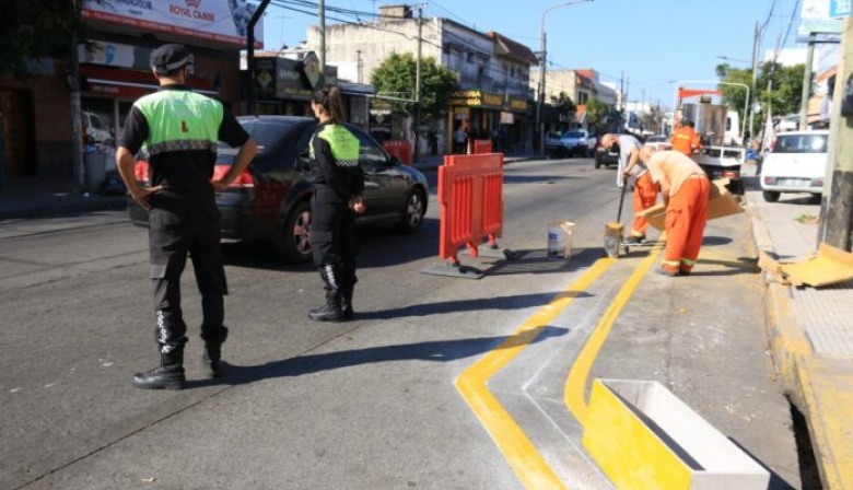 El Municipio de Lanús intensifica tareas para reforzar la seguridad vial