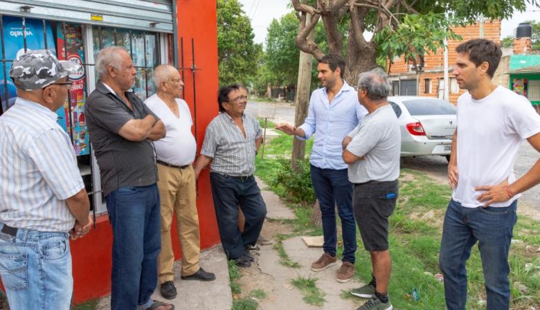 Passaglia confirmó la obra de pavimentación para un barrio de San Nicolás