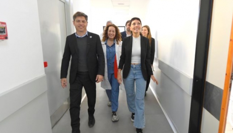 Kicillof inauguró una sala de internación en el Hospital Iriarte, de Quilmes: “Sería imposible si privatizamos la salud”