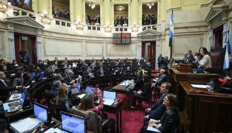 El Senado rechazó el veto de Milei a la ley de reparto de los ATN