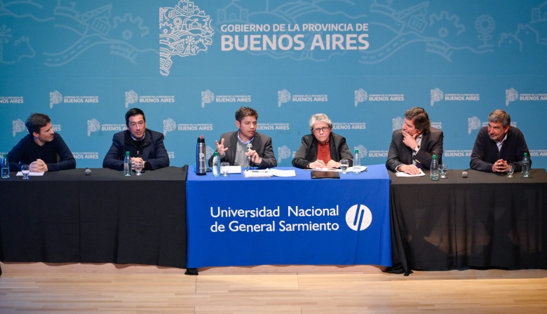 Axel Kicillof: "La universidad pública es una condición necesaria en nuestro proyecto"