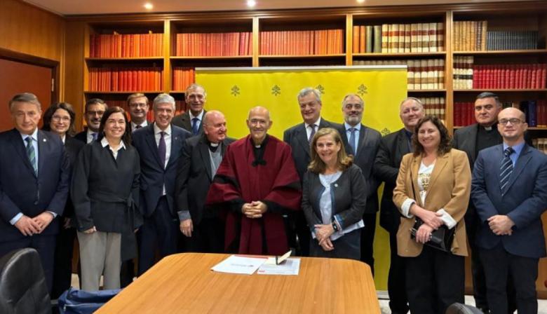 Jubileo del Mundo Educativo: rectores argentinos se reunieron con el prefecto del Dicasterio de Educación