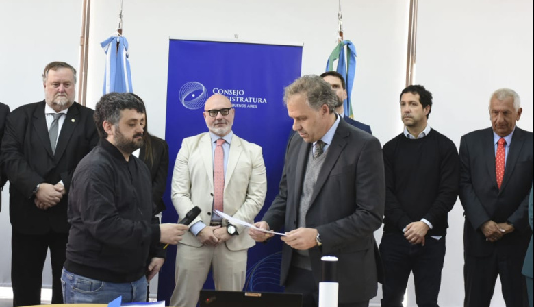 El PRO suma representación en el Consejo de la Magistratura: juró el senador Juan Manuel Rico Zini