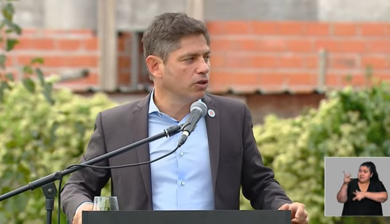 Kicillof encabezó acto por 500 días sin obra pública