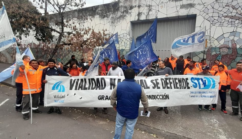 Trabajadores pidieron apoyo de gobernadores y legisladores para frenar el cierre de Vialidad Nacional