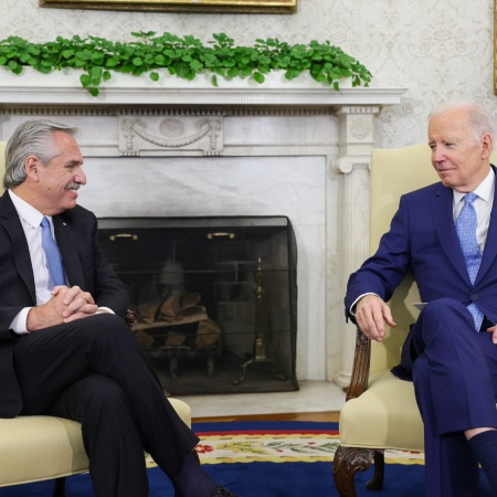 Alberto afirmó que Biden se "comprometió" a apoyar al país para "amortiguar" efectos de la sequía