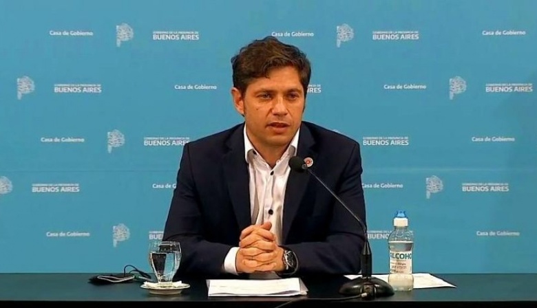 Axel Kicillof: "Se sigue observando una baja sistemática pero lenta"