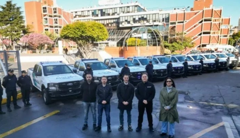 Plan Integral de Seguridad Municipal: Lanús recibió 10 nuevos patrulleros