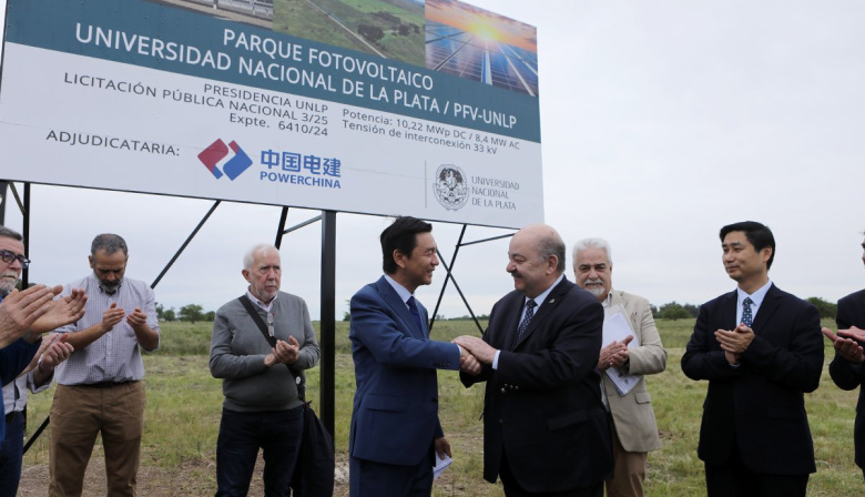 La Universidad Nacional de La Plata ya construye su Parque Solar