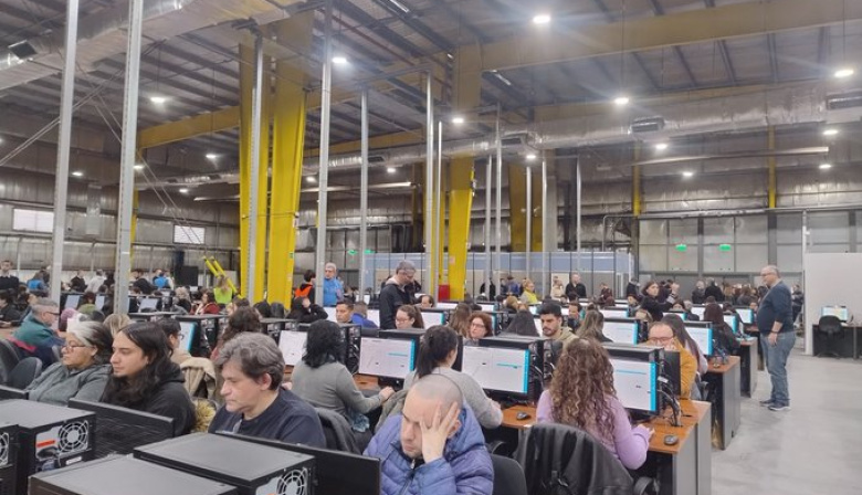 Simulacro electoral en Monte Grande: la Provincia pone a prueba su logística antes de las elecciones