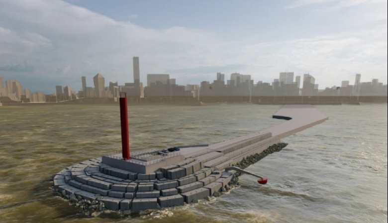 La PBA desarrolla el primer dispositivo de energía undimotriz del país