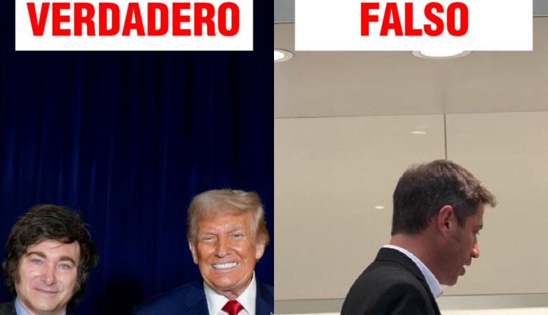 Kicillof desmintió una foto difundida por cuentas libertarias y pidió que “se pongan a gobernar”