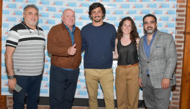 Nuevos Aires lanzó su campaña en Quilmes con una apuesta a la renovación generacional