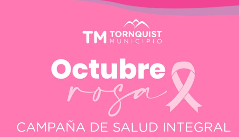 Octubre Rosa: Tornquist impulsa jornadas de prevención del cáncer de mama y cuello uterino