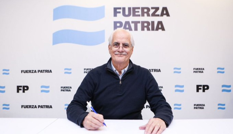 Votó Jorge Taiana, cabeza de lista de Fuerza Patria en PBA