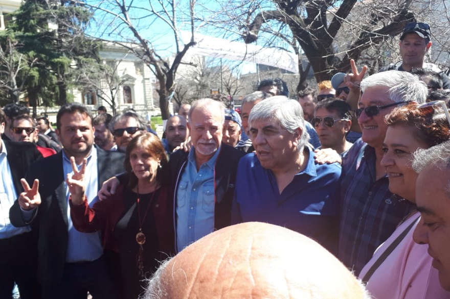 Legisladores bonaerenses de Unidad Ciudadana recibieron a Hugo Moyano y a Omar Plaini