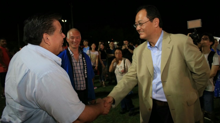 Ishii participó de la celebración del Bon Odori en José C Paz