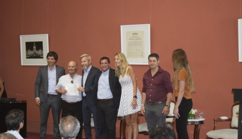 El municipio de Pellegrini fue premiado en la Casa Rosada