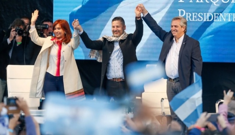 Alberto Fernández y Cristina Kirchner lanzaron su campaña con un acto en Merlo