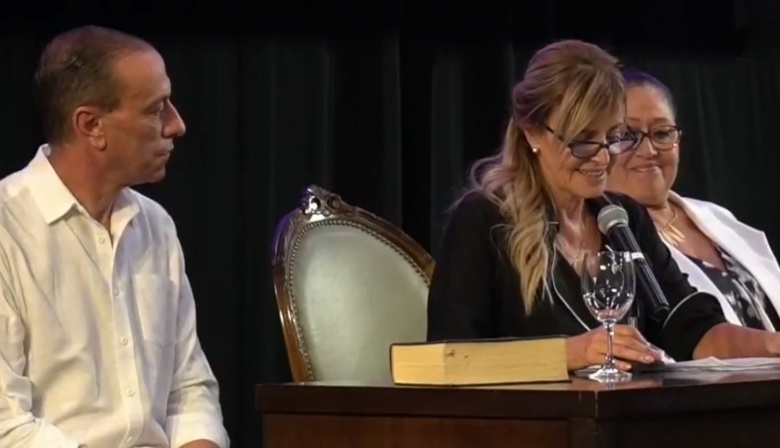 Marisa Fassi juró como intendenta de Cañuelas