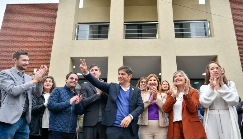 Kicillof inauguró otra Casa de la Provincia  en Los Toldos