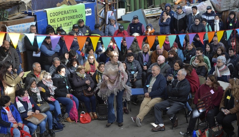 Vidal participó de un encuentro con organizaciones comunitarias del Conurbano