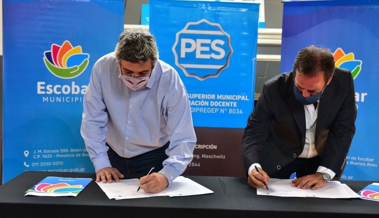 Escobar firmó un convenio de adhesión al programa Mercados Bonaerenses