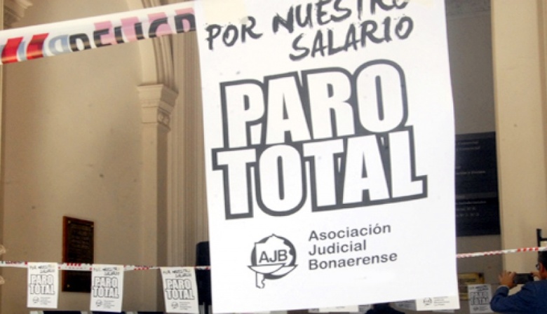 Paro de judiciales bonaerenses para este miércoles