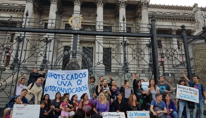 Hipotecados UVA Autoconvocados piden soluciones al Gobierno